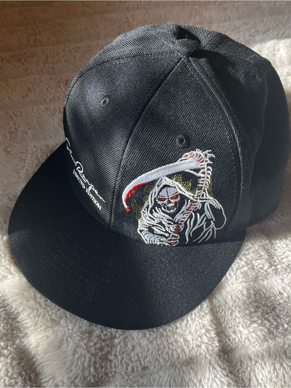 ⭐️LIMITED EDITION⭐️ Tilgomedal Grim Reaper Flat Brim Hat